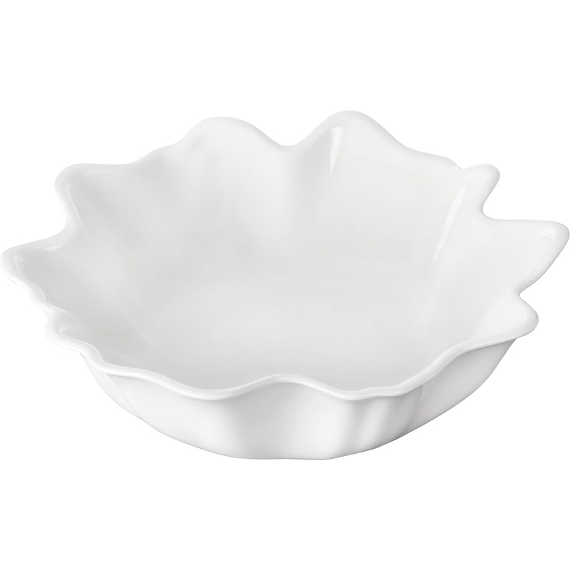 Le Creuset 15" Iris Serving Bowl - White