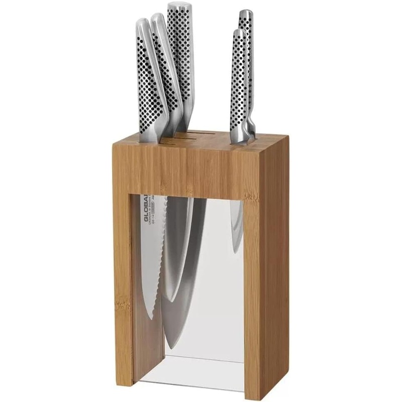 Global G-79655 - Osaka 6 Pc. Knife Block Set