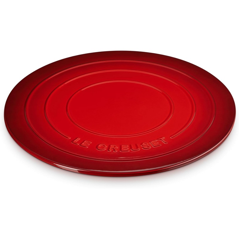 Le Creuset 15" Round Pizza Stone - Cerise