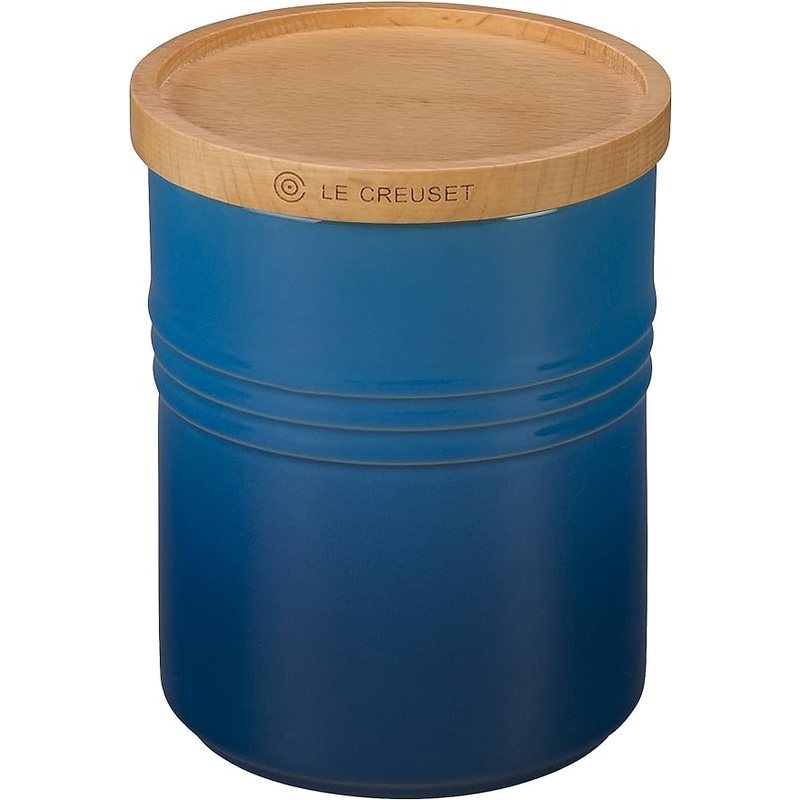 Le Creuset 2 1/2 Qt. (5.5" diameter) Canister w/Wood Lid - Marseille
