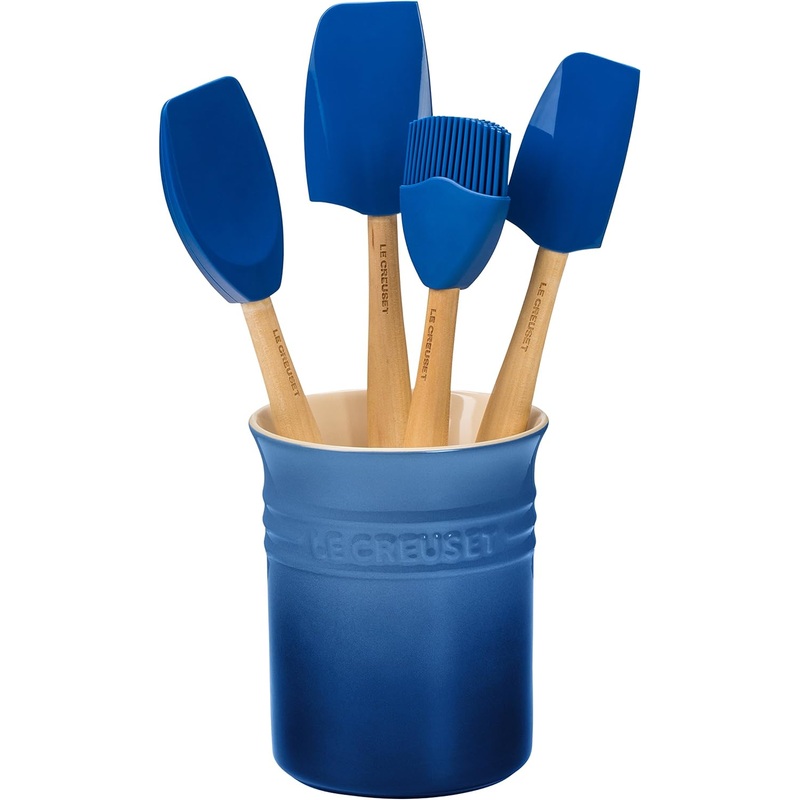 Le Creuset Craft Series 5-Piece Utensil Set w/Crock - Marseille