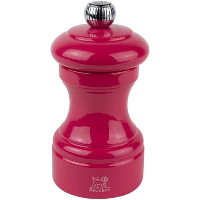Peugeot Bistro Candy Pink Lacquer Pepper Mill - 10cm/4"