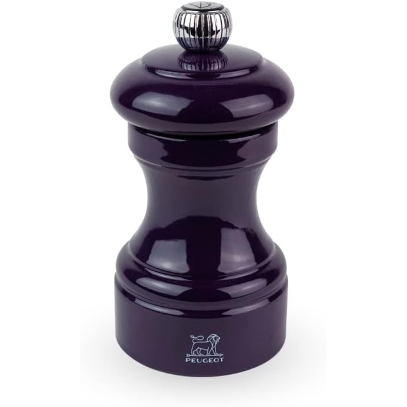 Peugeot Bistro Eggplant Lacquer Pepper Mill - 10cm/4"