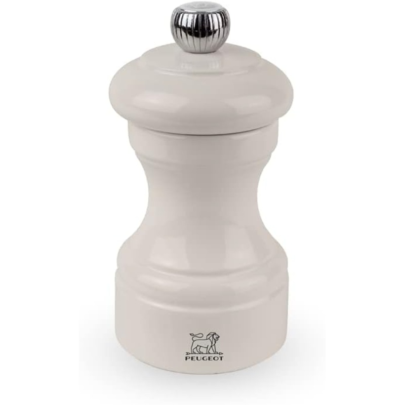 Peugeot Bistro Ivory Lacquer Salt Mill - 10cm/4"