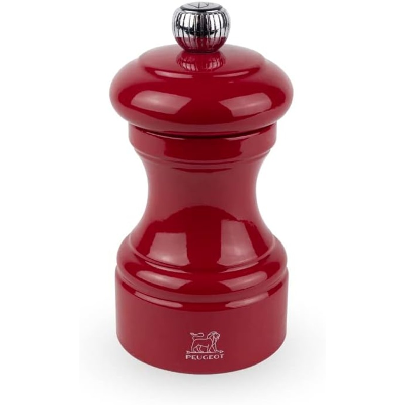 Peugeot Bistro Passion Red Lacquer Pepper Mill - 10cm/4"