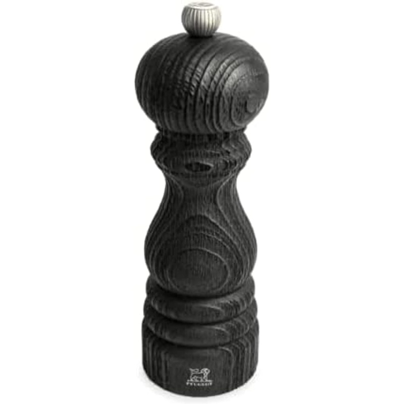 Peugeot Paris Nature Black Salt Mill - 18cm/7"