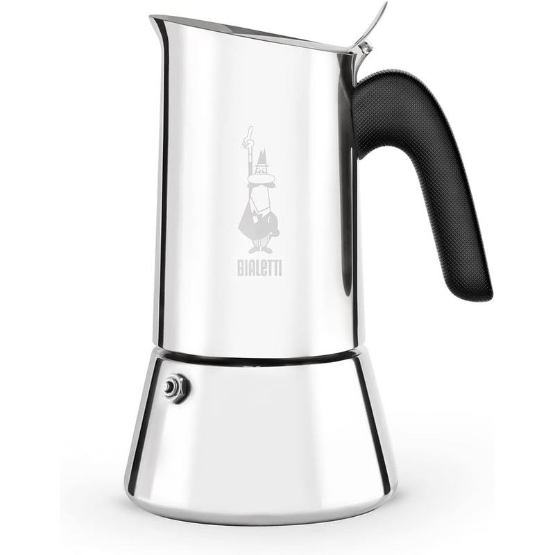 Bialetti Venus Induction Stovetop Espresso Maker 6 Cups - Stainless Steel