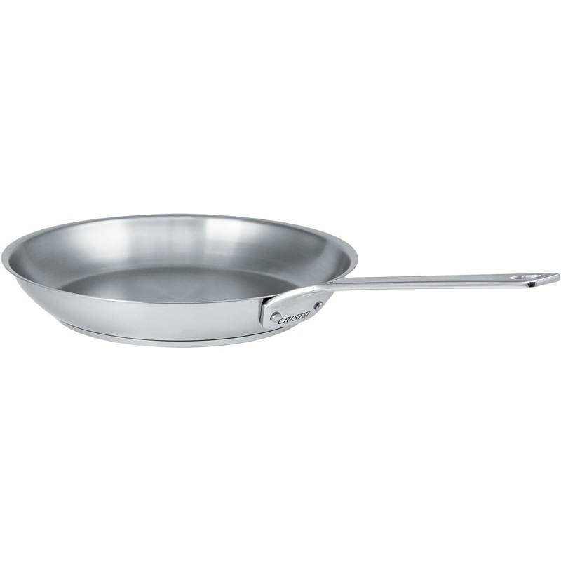 Cristel 1826 Collection - 10" Stainless Steel Frying Pan