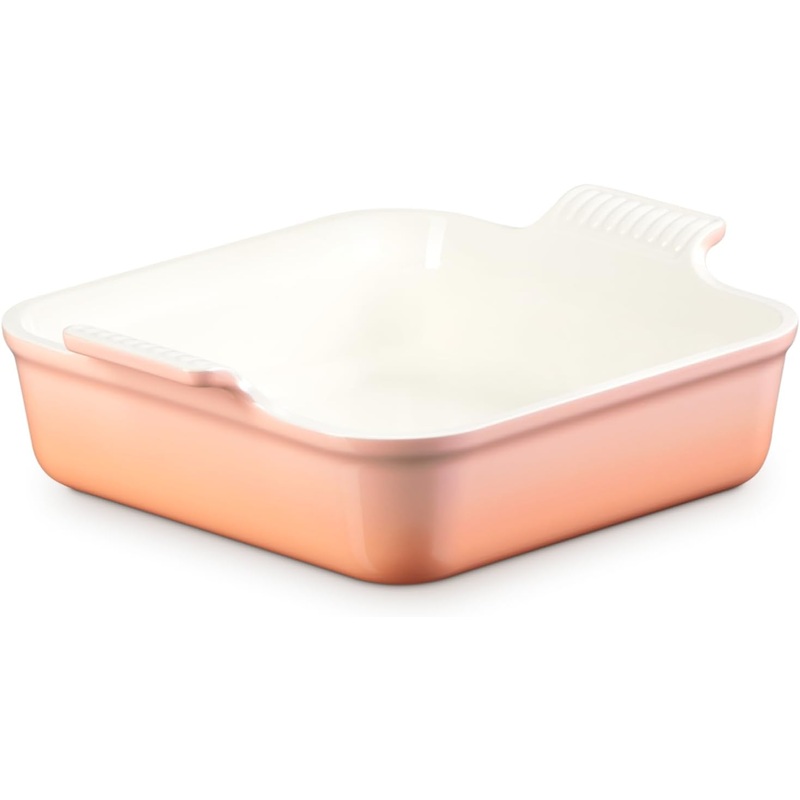 Le Creuset 3 Qt. (9") Heritage Square Dish - Peche