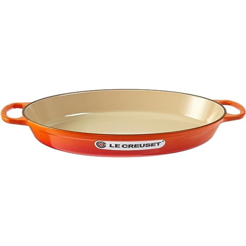 Le Creuset 3 Qt. Signature Oval Baker - Flame