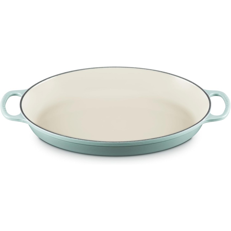 Le Creuset 3 Qt. Signature Oval Baker - Sea Salt