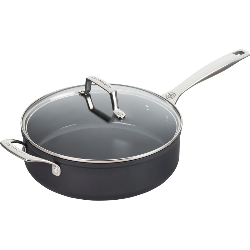 Le Creuset 4 1/4 Qt. Essential Non-Stick Ceramic Saute Pan w/Glass Lid