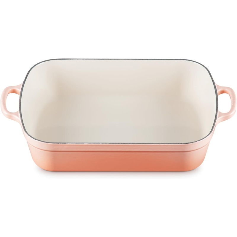 Le Creuset 5 1/4 Qt. (10" x 15 3/4") Signature Rectangular Roaster - Peche