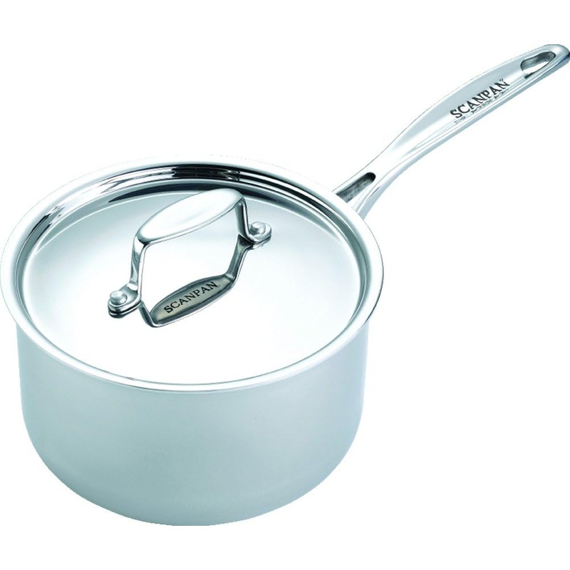 Scanpan Fusion 5 - 1 1/2 Qt. Covered Stainless Saucepan