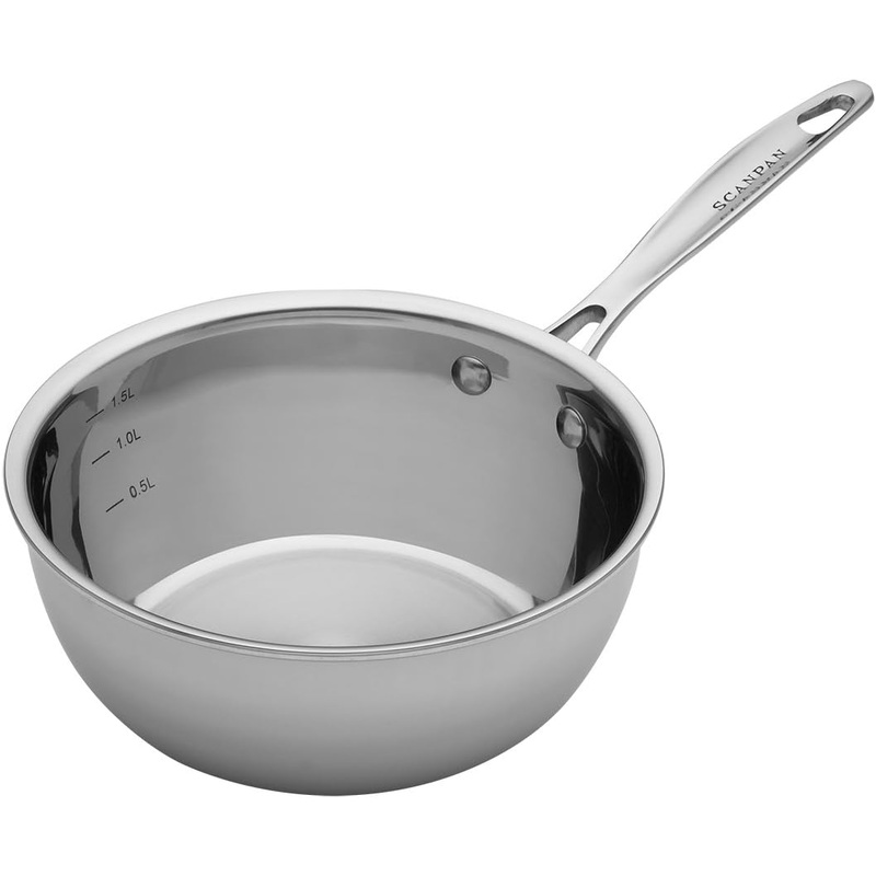 Scanpan Fusion 5 - 8"/2 Qt. Stainless Sauteuse