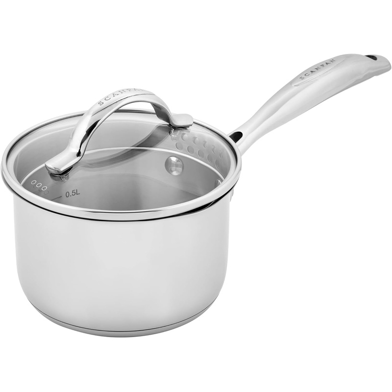 Scanpan STS - 1 1/4 Qt. Covered Stainless Saucepan