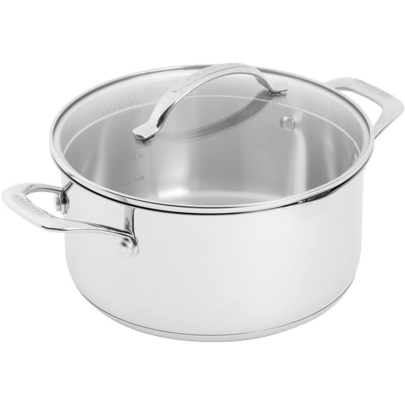 Scanpan STS - 5 Qt. Covered Stainless Dutch Oven