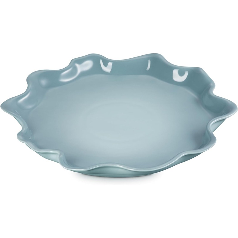 Le Creuset 14" Iris Serving Platter - Sea Salt