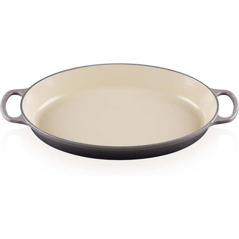 Le Creuset 3 Qt. Signature Oval Baker - Oyster