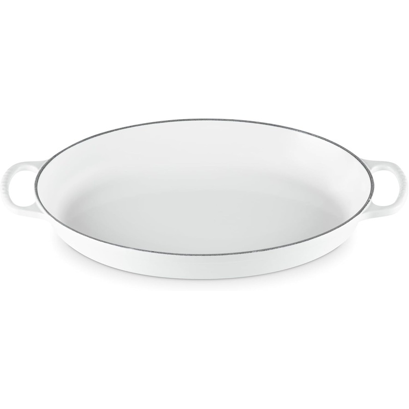 Le Creuset 3 Qt. Signature Oval Baker - White