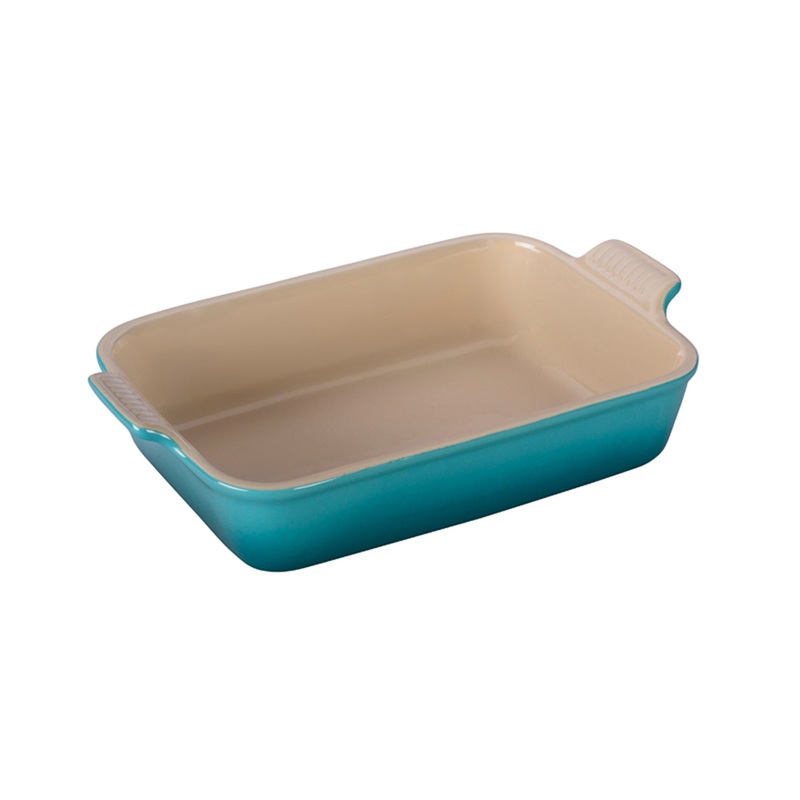 Le Creuset 4 Qt. (12" x 9") Heritage Rectangular Dish - Caribbean