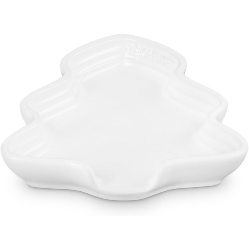 Le Creuset 5 1/2" Tree Spoon Rest - White