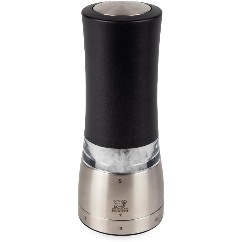 Peugeot Daman Electric u'Select Iridescent Black Salt Mill - 16cm/6.3"