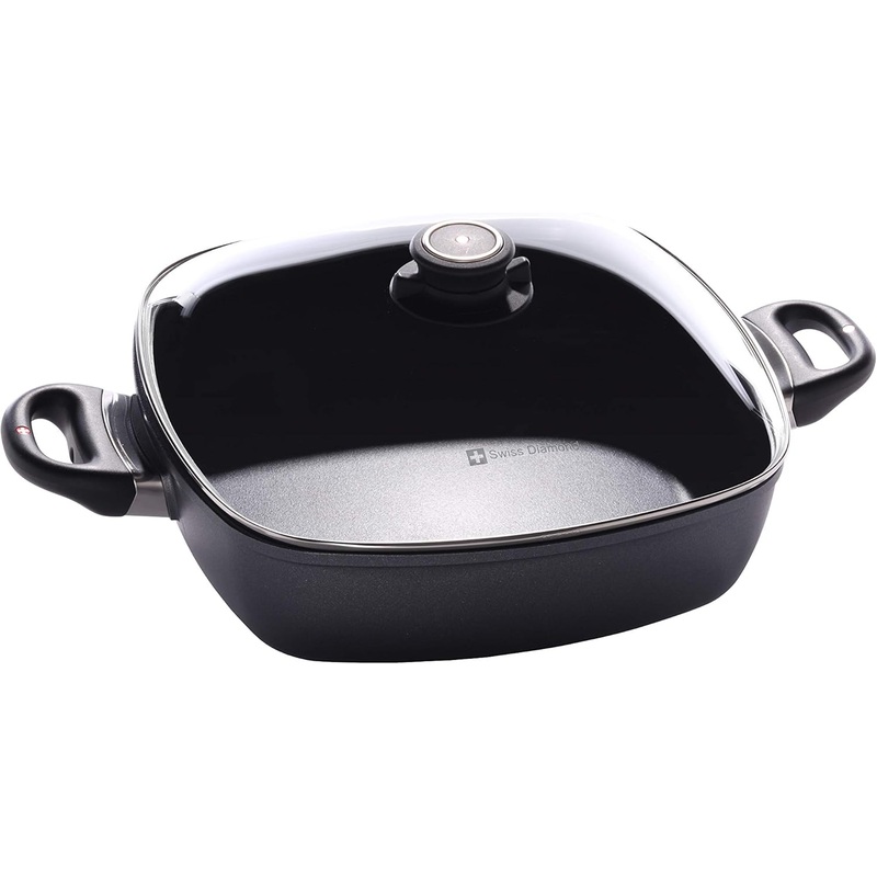 Swiss Diamond - 11" x 11" Square Casserole w/Glass Lid
