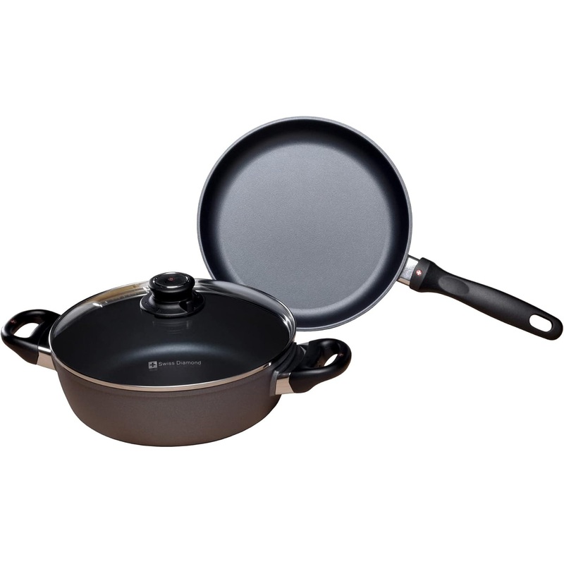 Swiss Diamond - 3 Pc. Induction Cookware Set