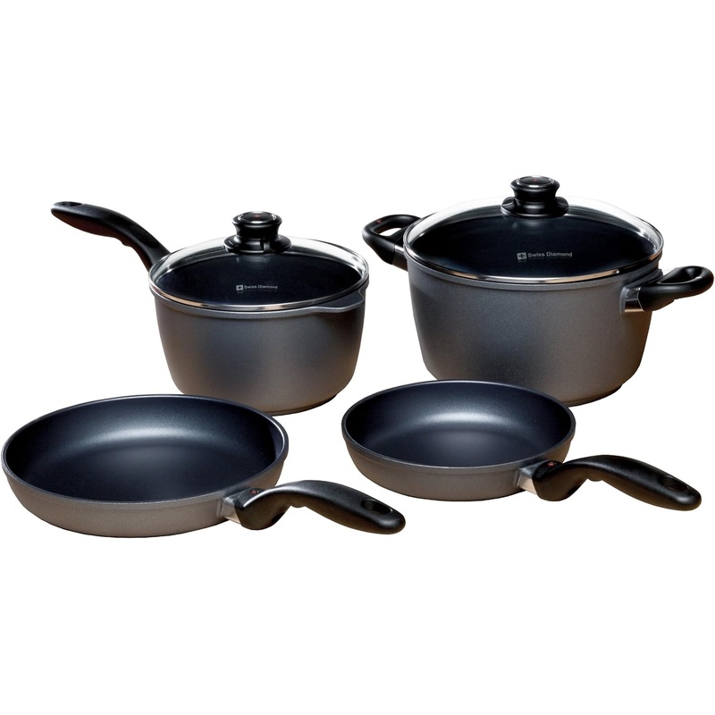 Swiss Diamond - 6 Pc. Induction Cookware Set