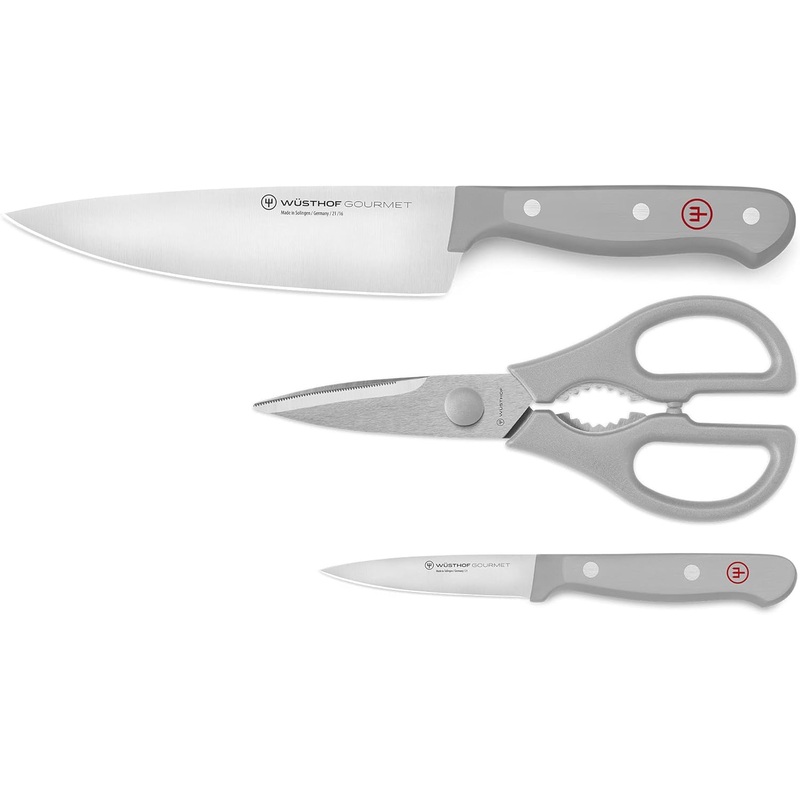 Wusthof Gourmet Grey - 3 Pc. Prep Set