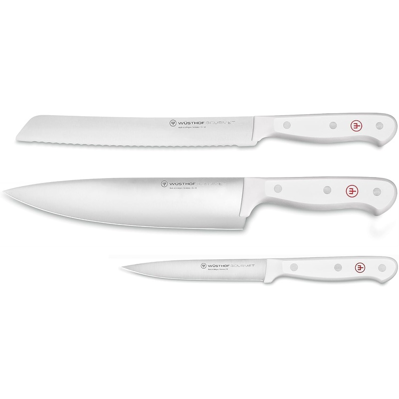Wusthof Gourmet White - 3 Pc. Starter Knife Set