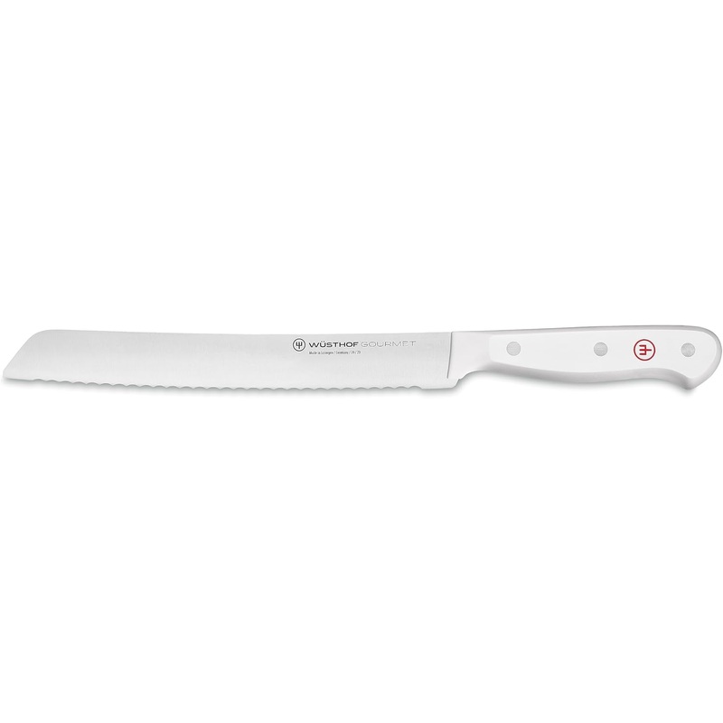 Wusthof Gourmet White - 8" Serrated Bread Knife