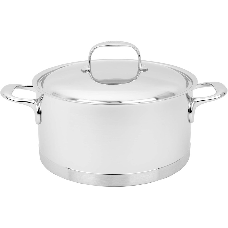 Demeyere Atlantis - 5.5 Qt. Stainless Steel Casserole/Saucepot w/Lid