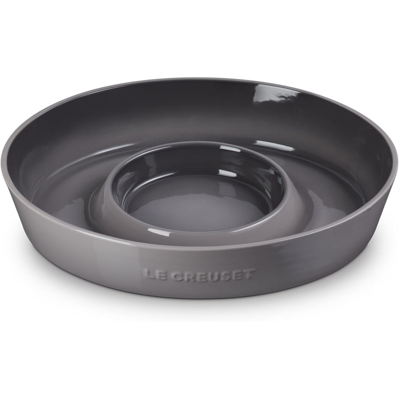 Le Creuset 13" Chip and Dip Platter - Oyster