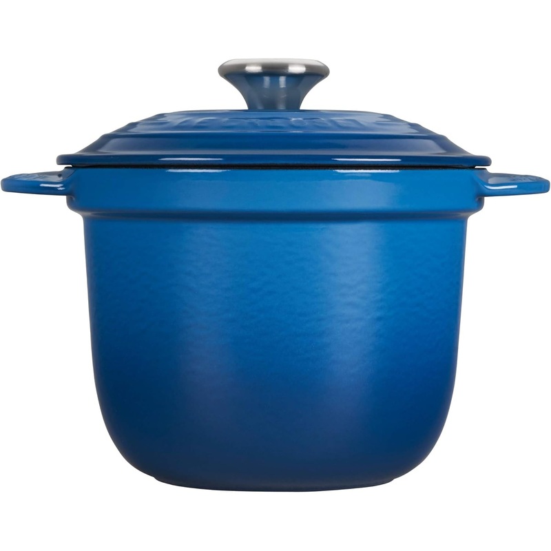 Le Creuset 2 1/4 Qt. Rice Pot w/Stainless Steel Knob & Stoneware Insert - Marseille