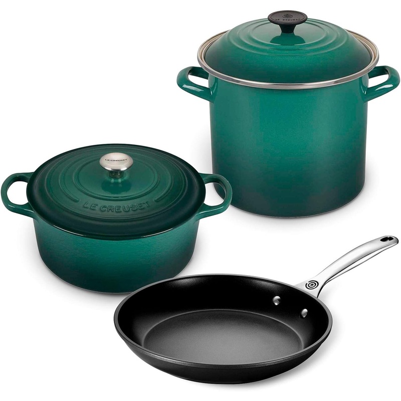 Le Creuset 5-Piece Oven and Stovetop Cookware Bundle - Artichaut