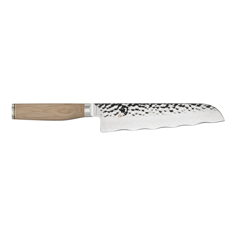Shun Premier Blonde - 7" Master Serrated Utility Knife