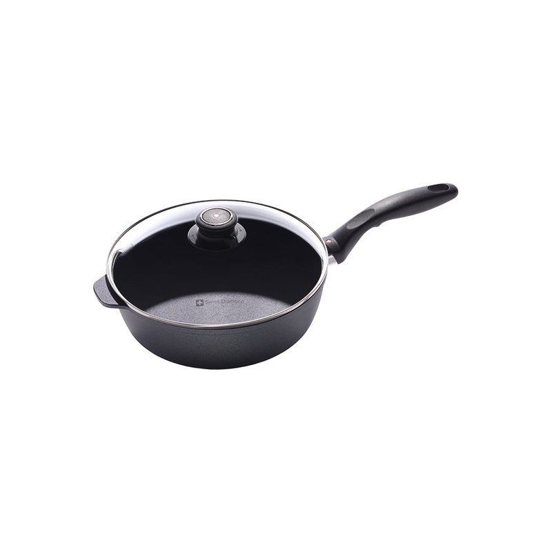 Swiss Diamond - 9.5" Saute Pan w/Glass Lid