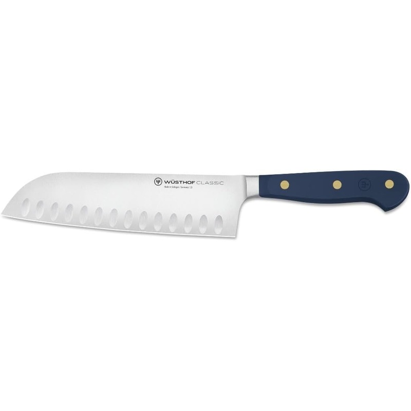 Wusthof Classic Wild Blueberry - 7" Santoku Knife w/Hollow Edge