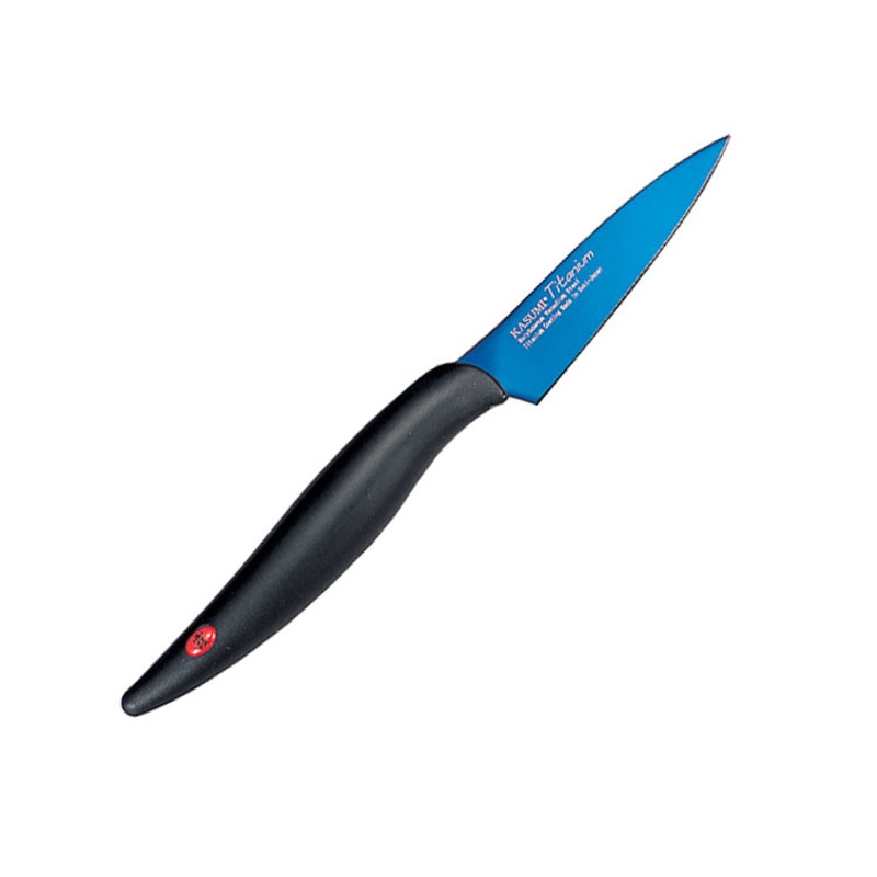 Kasumi Titanium - 3" Paring Knife - Blue