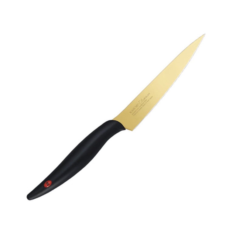 Kasumi Titanium - 4 3/4" Utility Knife - Gold