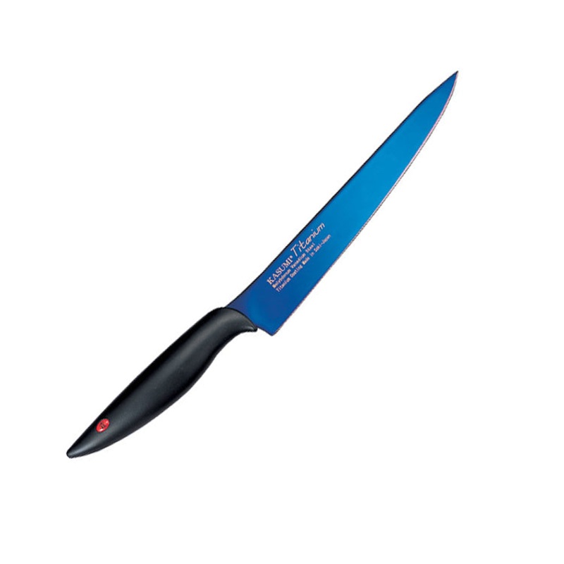 Kasumi Titanium - 7 3/4" Carving Knife - Blue