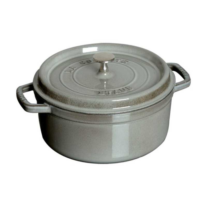 Staub Round Cocotte - 5 1/2 Qt. - Graphite Grey
