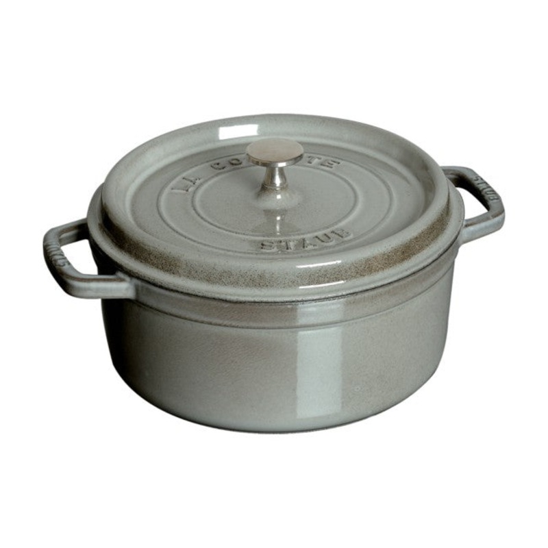 Staub Round Cocotte - 7 Qt. - Graphite Grey