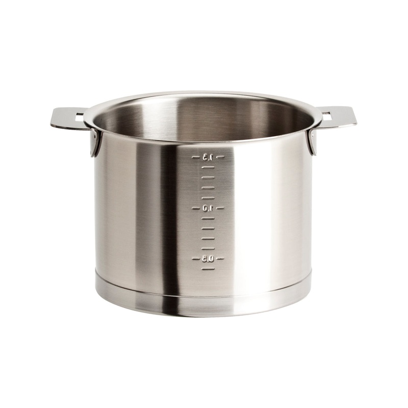 Cristel Strate Removable Handle - 1.5 Qt. Milkpot