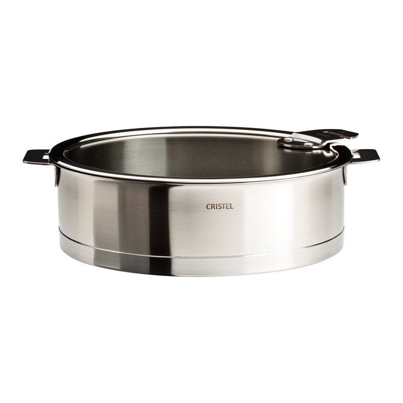 Cristel Strate Removable Handle - 4.5 Qt. Saute Pan w/Lid