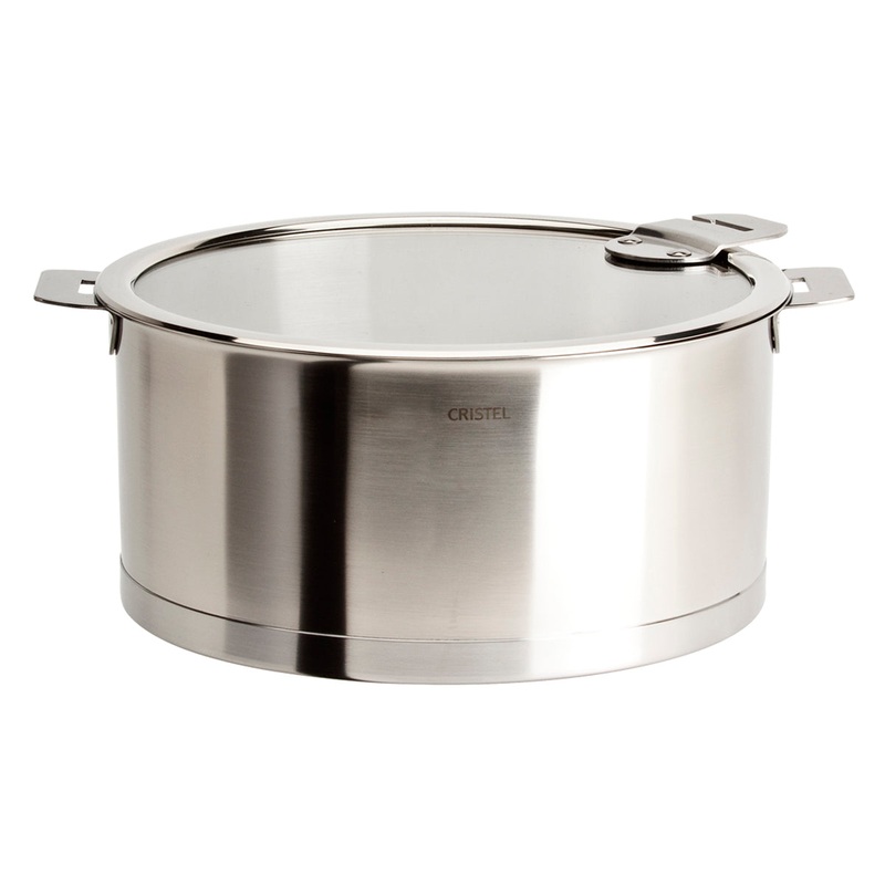 Cristel Strate Removable Handle - 5.5 Qt. Stew Pan w/Lid