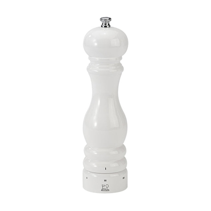 Peugeot Paris u'Select White Lacquer Pepper Mill - 23cm/9"
