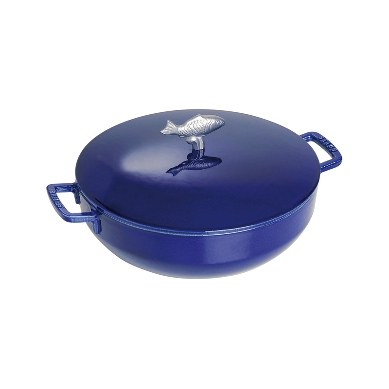 Staub Bouillabaisse Pot - 5 Qt.  - Dark Blue